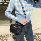 Women's Solid Color Shoulder Bag Messenger Bag