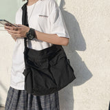 Girl Handbag Canvas Teenager Shoulder Bags Teenage Women's Messenger Bags Ladies Casual Bag Teen Handbag Crossbody Purse