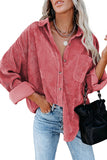 Corduroy Shacket Shirt Jacket Women