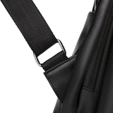 Crocodile Pattern Leather Backpack Fashion Travel Bag