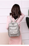 Trendy Personalized Leather Backpack