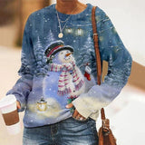 Women's Christmas Sweatshirt Streetwear