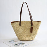 Women's Woven Tote Beach Bag