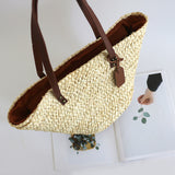 Women's Woven Tote Beach Bag