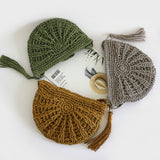 Straw Bag Embossed Pattern Woven Bag