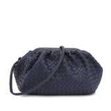 Crossbody Woven Clip Cloud Bag