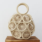 Beach Bag  Straw Woven Handbag