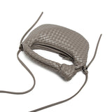 Braided Croissant Handle Underarm Bag