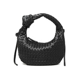 Braided Croissant Handle Underarm Bag