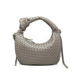 Braided Croissant Handle Underarm Bag