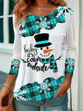Christmas Snowman  Long Sleeve T-shirt