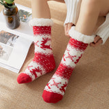 Christmas Home Sleeping Slippers Socks