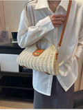 Straw Crossbody Bags Women Handbags Beach