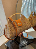 Straw Crossbody Bags Women Handbags Beach