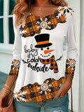 Christmas Snowman  Long Sleeve T-shirt
