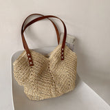 Straw Woven Bag Casual Beach Bag