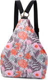 Boho Style Black Butterfly Women's Backpack