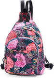 Black Butterfly Crossbody Bag Fashion Travel Hiking Chest Bag Backpack