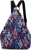 Boho Style Black Butterfly Women's Backpack