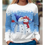 Women's Christmas Sweatshirt Streetwear