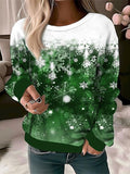 Women's Pullover Christmas Sweatshirt Graphic Christmas Tree