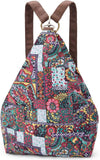 Boho Style Black Butterfly Women's Backpack