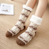 Christmas Home Sleeping Slippers Socks