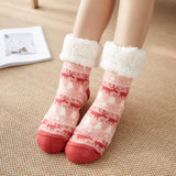 Christmas Home Sleeping Slippers Socks