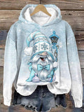 Hoodie Sweatshirt Christmas Sweatshirt Gnome Sportswear
