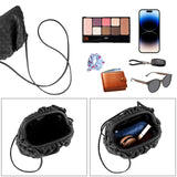 Woven Dumpling Bag for Women Cloud Crossbody Handbag