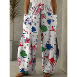 Women's Trousers Bloomers Christmas