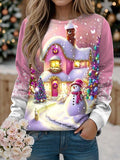 Christmas weatshirt Pullover Snowman Sportswear