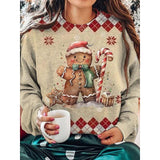 Women's Pullover Christmas Sweatshirt Graphic Sportswear