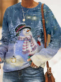 Women's Christmas Sweatshirt Streetwear