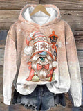 Hoodie Sweatshirt Christmas Sweatshirt Gnome Sportswear