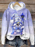 Hoodie Sweatshirt Christmas Sweatshirt Gnome Sportswear