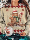 Women's Pullover Christmas Sweatshirt Graphic Sportswear