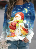 Women's Christmas Sweatshirt Streetwear