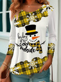 Christmas Snowman  Long Sleeve T-shirt