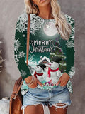 Ugly Christmas Shirt Women's Reindeer