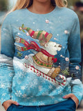Women's Christmas Sweatshirt Streetwear
