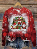 Women's Sweatshirt  Snowman Ugly Christmas Sportswear Funny