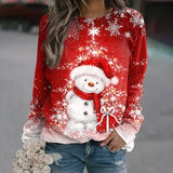 Women's Ugly Christmas Print Casual Sports 3D Print Active