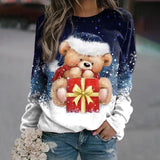 Women's Christmas Sweatshirt Streetwear