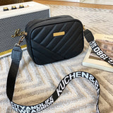 Women's Solid Color Shoulder Bag Messenger Bag