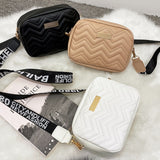 Women's Solid Color Shoulder Bag Messenger Bag
