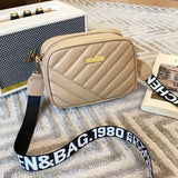 Women's Solid Color Shoulder Bag Messenger Bag