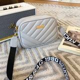 Women's Solid Color Shoulder Bag Messenger Bag