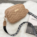 Women's Solid Color Shoulder Bag Messenger Bag