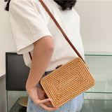 Woven Handbag Organizer Ladies Shopping Travel